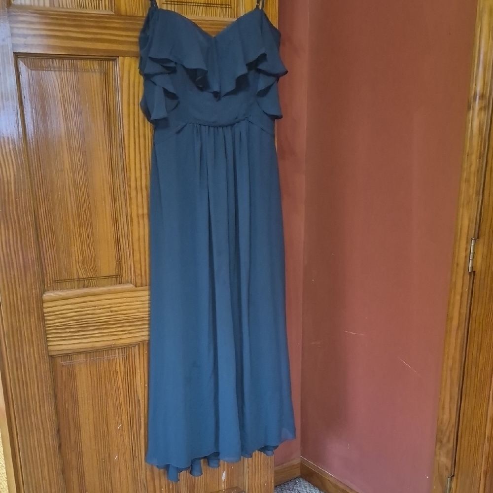 Forest Green Bridesmaid Dress